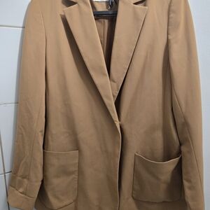 Calvin Klein Tan and Black Chain Detail